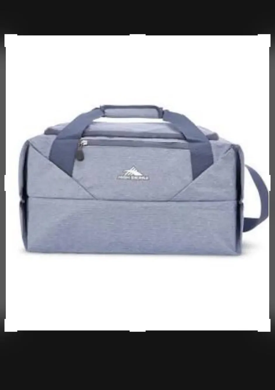 High Sierra Duffel Packable 50L 18.2 X 10.5 X 10.2in gray